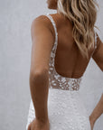 Fit and Flair Brautkleid aus Spitze von Made with Love