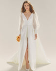 A-Linie Brautkleid mit Schlitz von Jesus Peiro