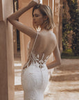Spitzen-Meerjungfrau Brautkleid mit herzförmige Ausschnitt, von Enzoani
