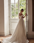 Princess Brautkleid mit Schlitz, von Luce Sposa