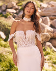 Fit and Flair Brautkleid von Lillian West