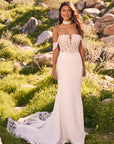 Fit and Flair Brautkleid von Lillian West