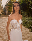 A-Linie Brautkleid mit Spitzenkorsett von Alberto Palatchi