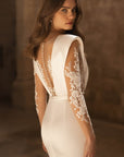 Fit and Flair Brautkleid von Eva Lendel