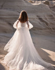 A-Linie Brautkleid mit schlitz von Milla Nova