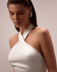 Fit und Flair Brautkleid mit Neckholder, von Milla Nova