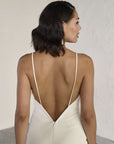 Brautkleid mit hohen Schlitz von Rembo Styling