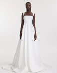 A-Linie Brautkleid aus Satin von Kyha