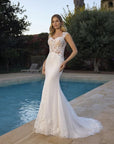 Fit and Flair Brautkleid von White One