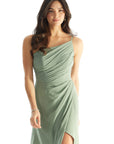 A-Linie Abendkleid mit Schlitz, von Morilee