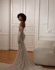 Fit and Flair Brautkleid von Tina Valerdi