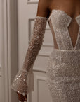 Fit and Flair Brautkleid von Tina Valerdi