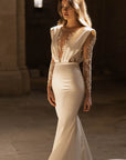 Fit and Flair Brautkleid von Eva Lendel