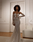 Fit and Flair Brautkleid von Tina Valerdi