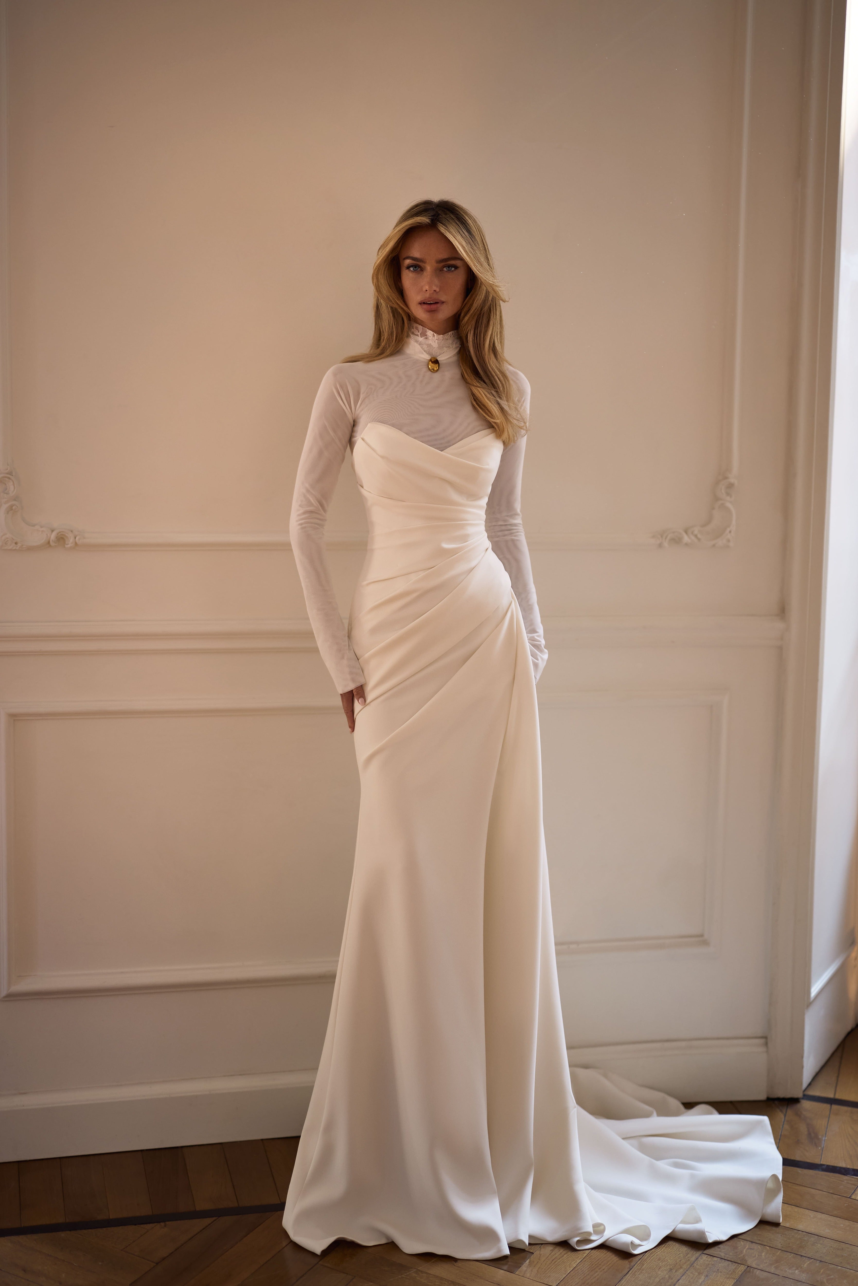Meerjungfrau-Brautkleid mit Herzausschnitt von Milla Nova