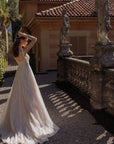 A-Linie Brautkleid aus Tüll, von Justin Alexander 