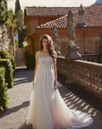 A-Linie Brautkleid aus Tüll, von Justin Alexander 