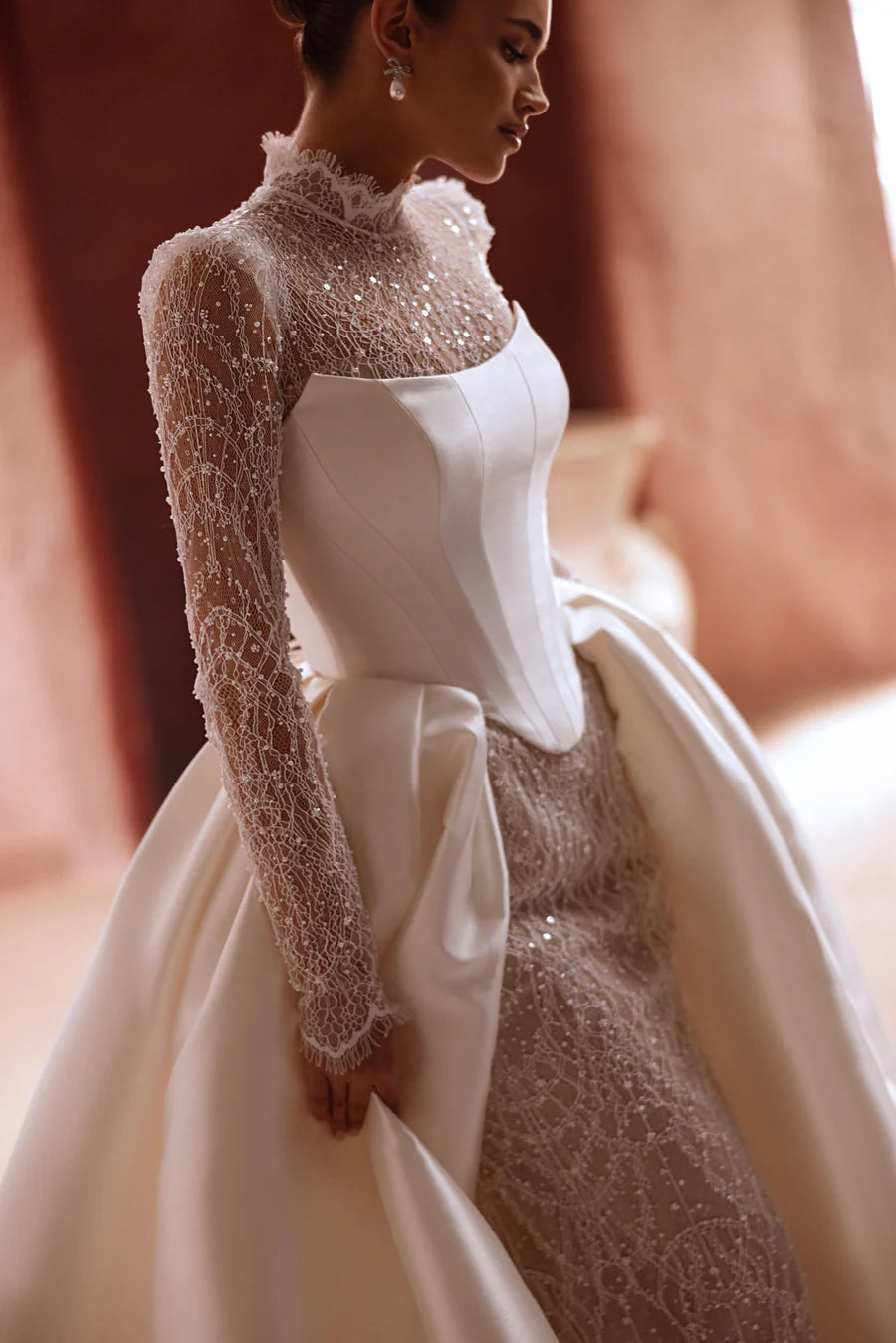 Braut-Overskirt Henriette