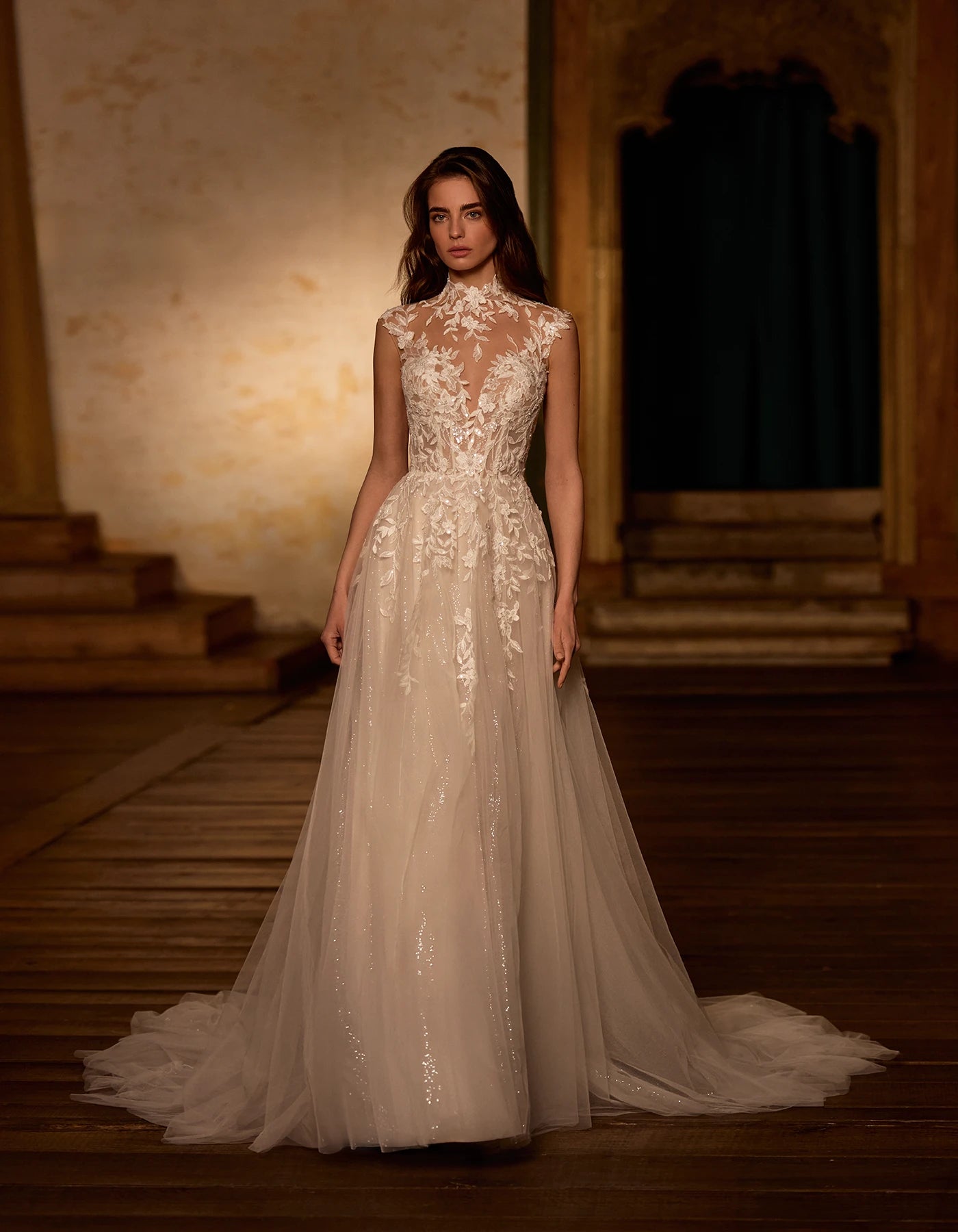 A-Linien-Brautkleid