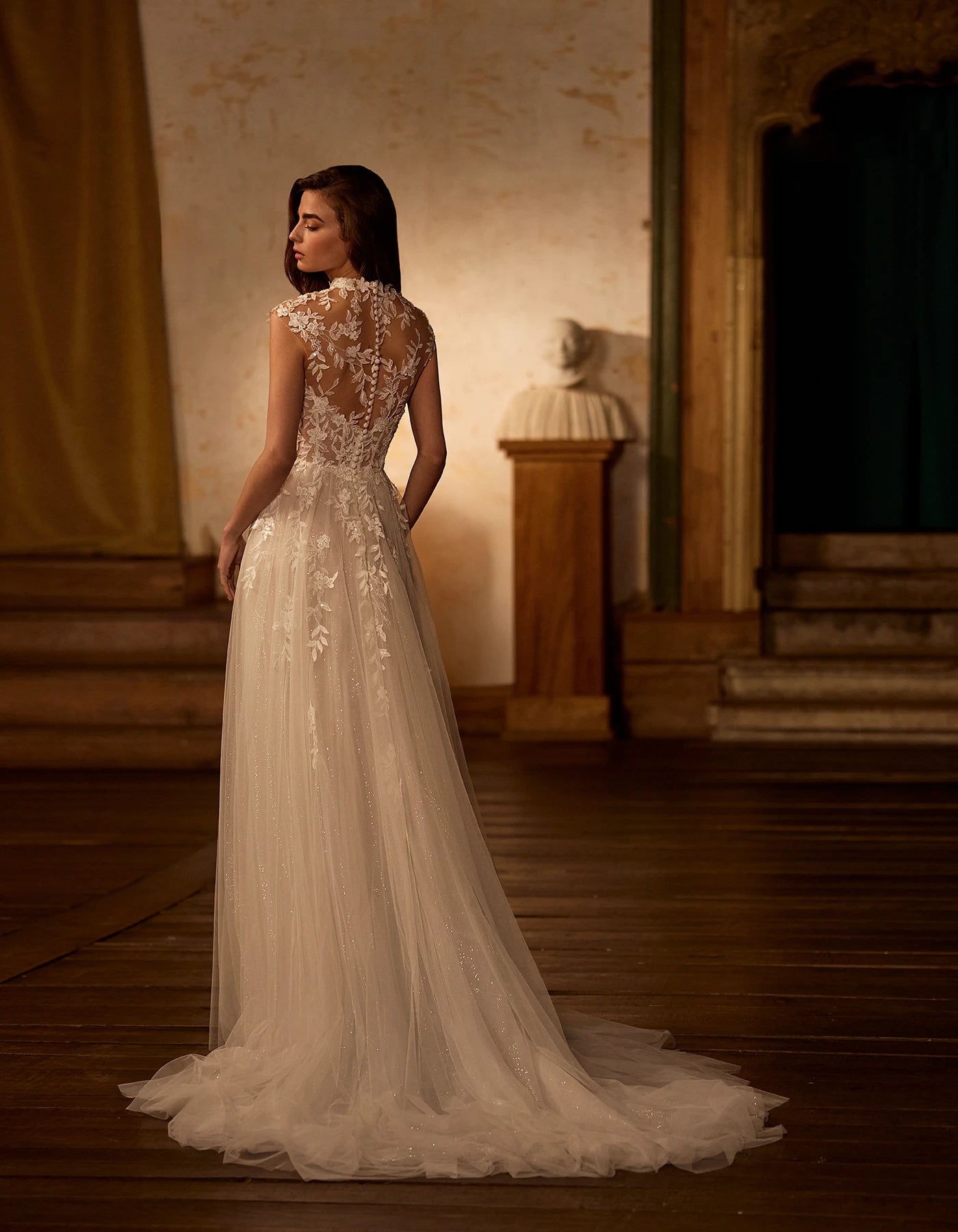 A-Linien-Brautkleid