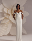Brautkleid mit ein schlitz hinten von Eva Lendel 