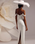 Brautkleid mit ein schlitz hinten von Eva Lendel 